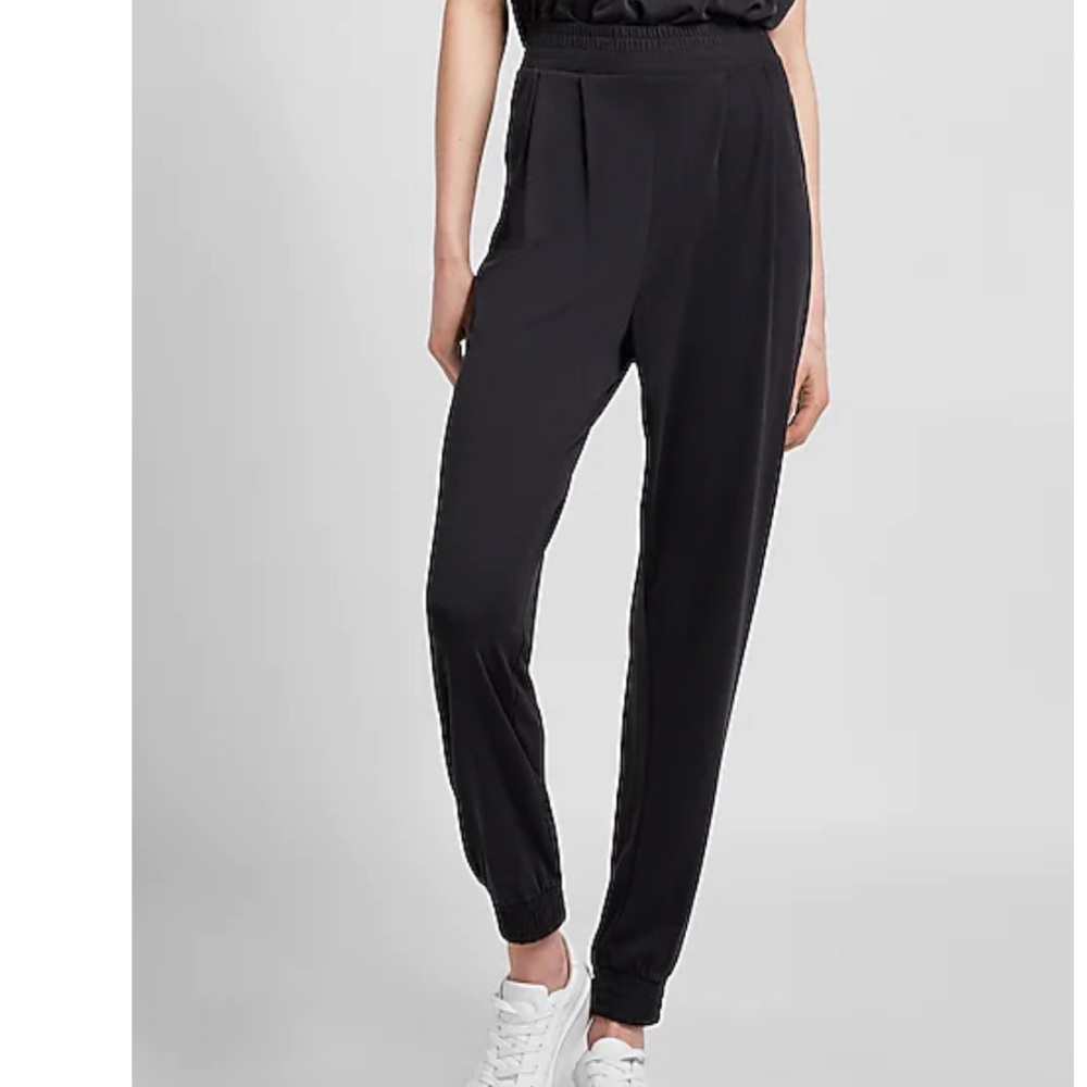 Express Super High Waisted Super Silky Jersey Joggers